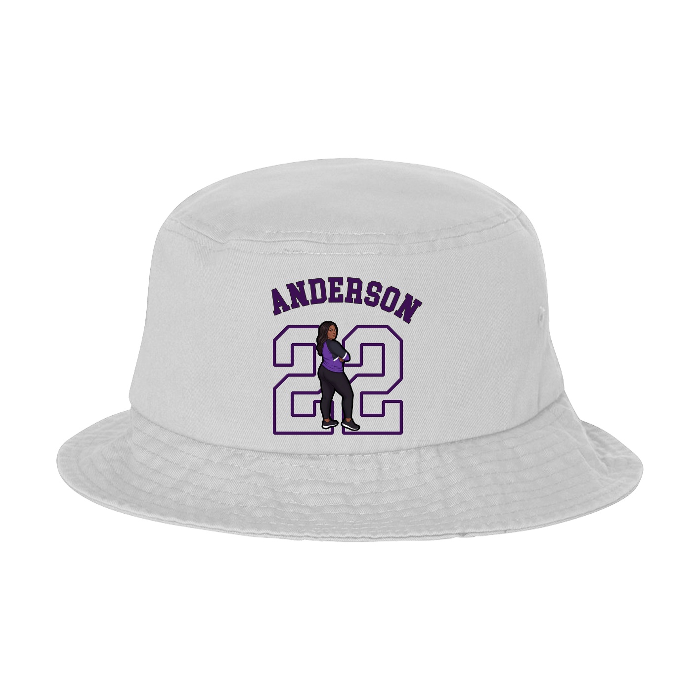 Bucket Cap — Shirsey Arch in White