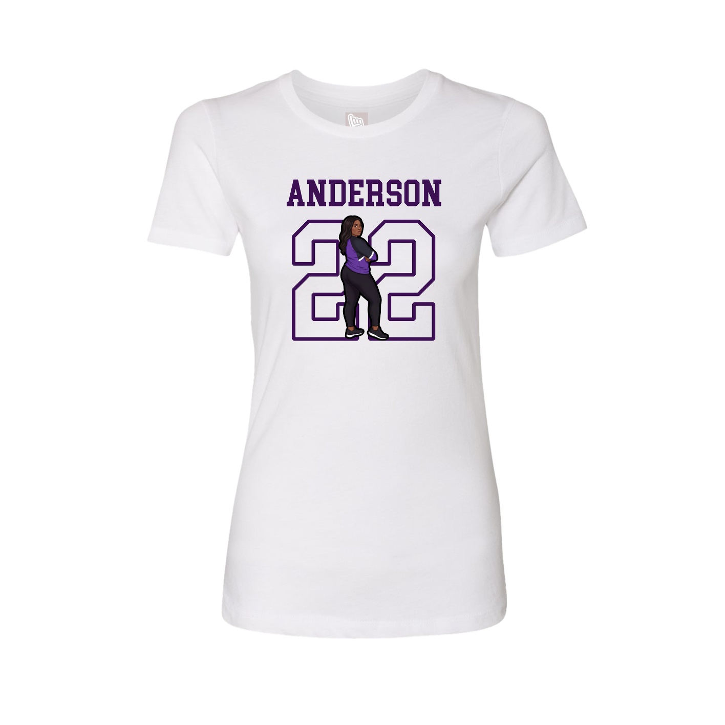 Fitted Women's Tee — Shirsey in White