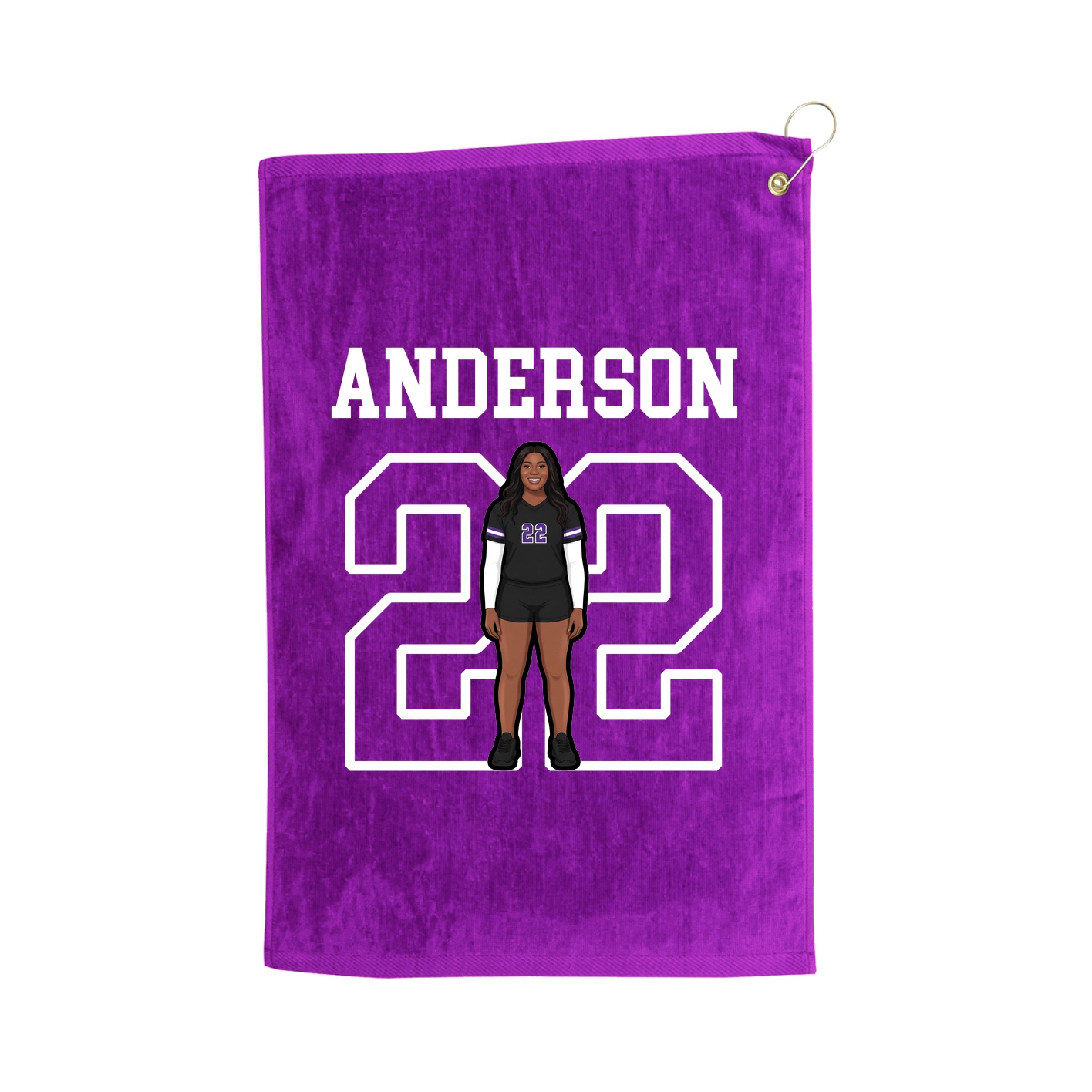 Golf Towel — Shirsey in Purple