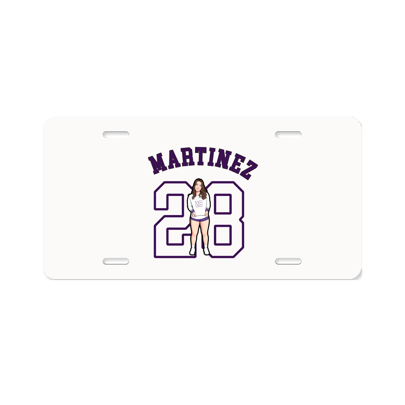 License Plate — Shirsey Arch in Classic