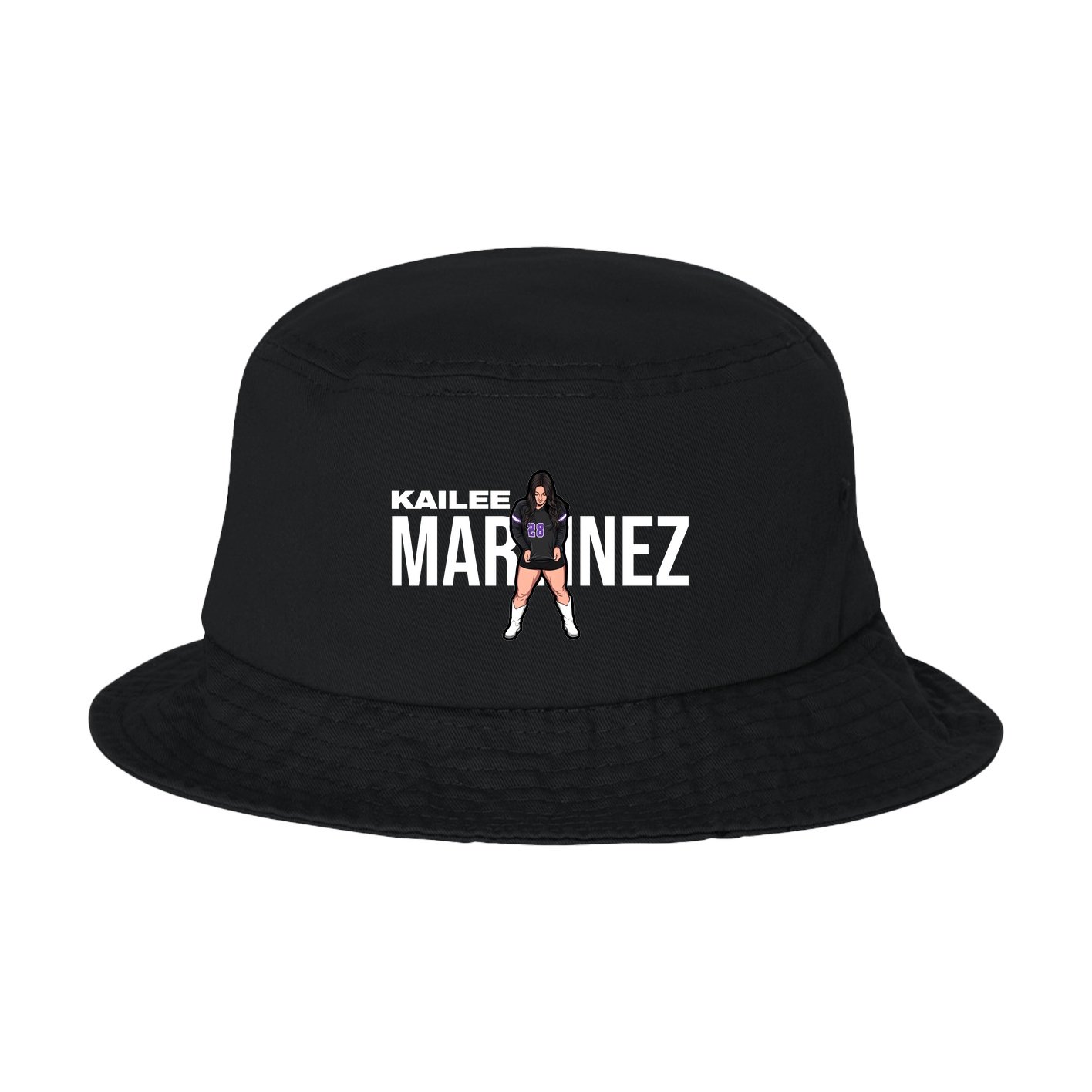 Bucket Cap — Player Name in Black
