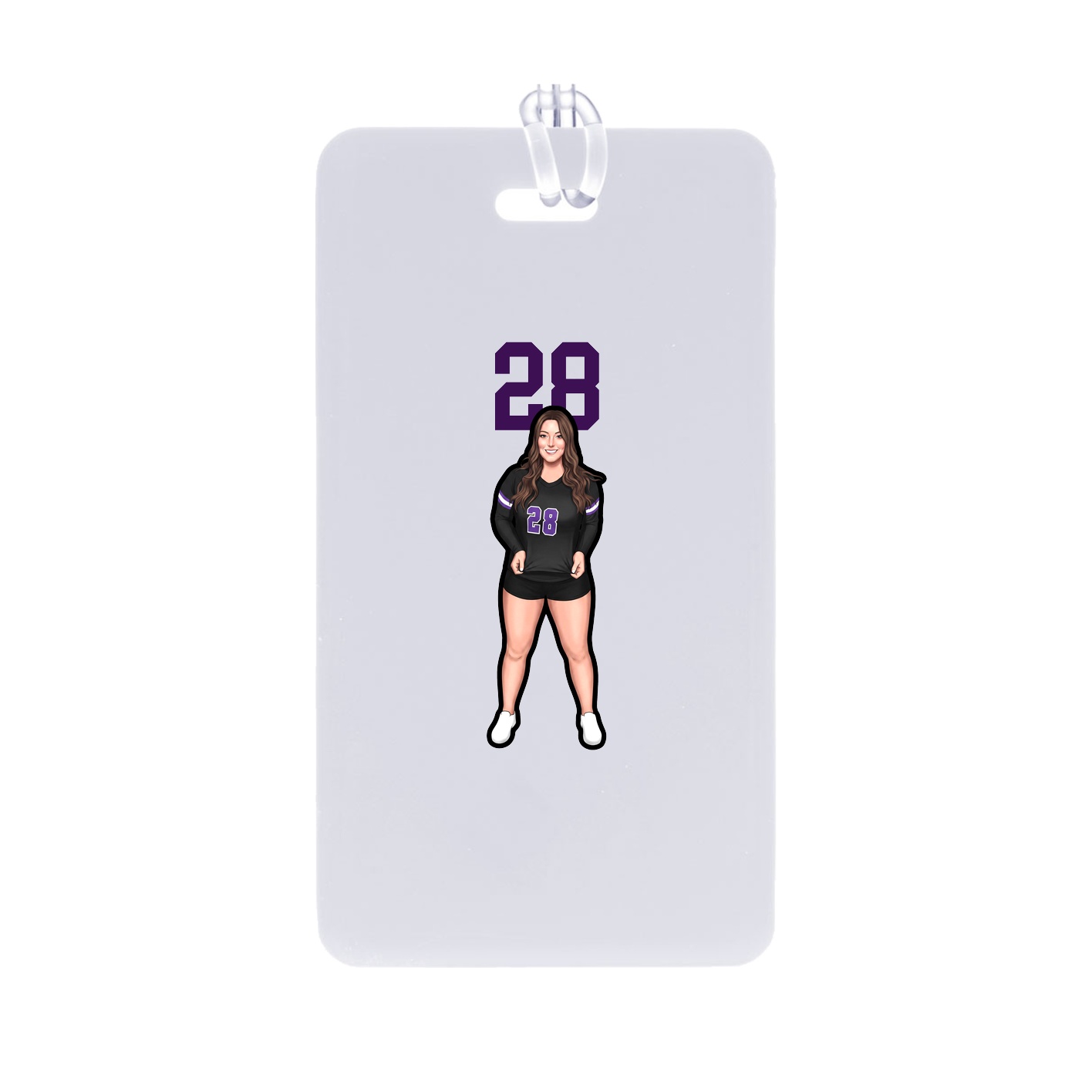 Bag Tag — Number Top in Classic