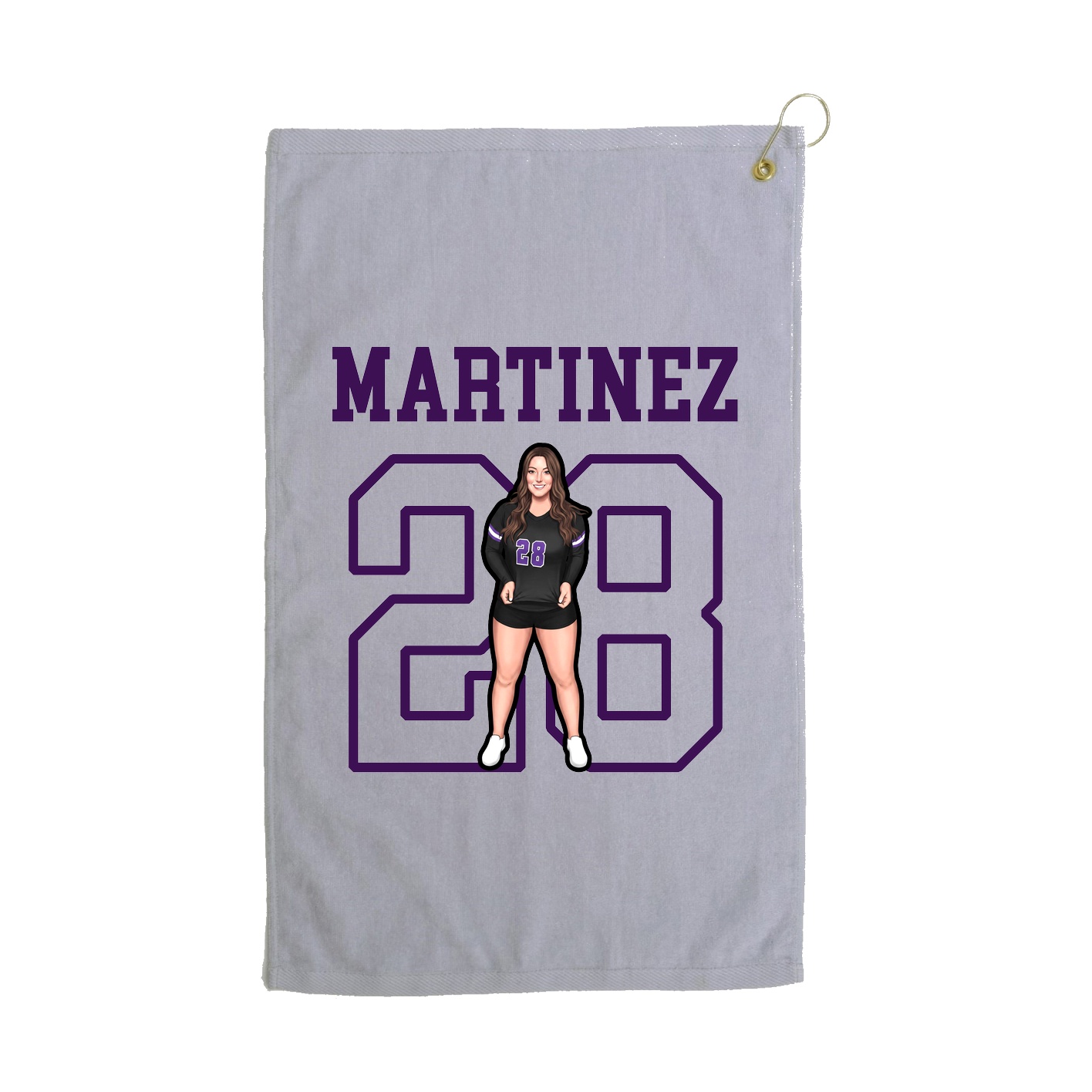 Golf Towel — Shirsey in Grey