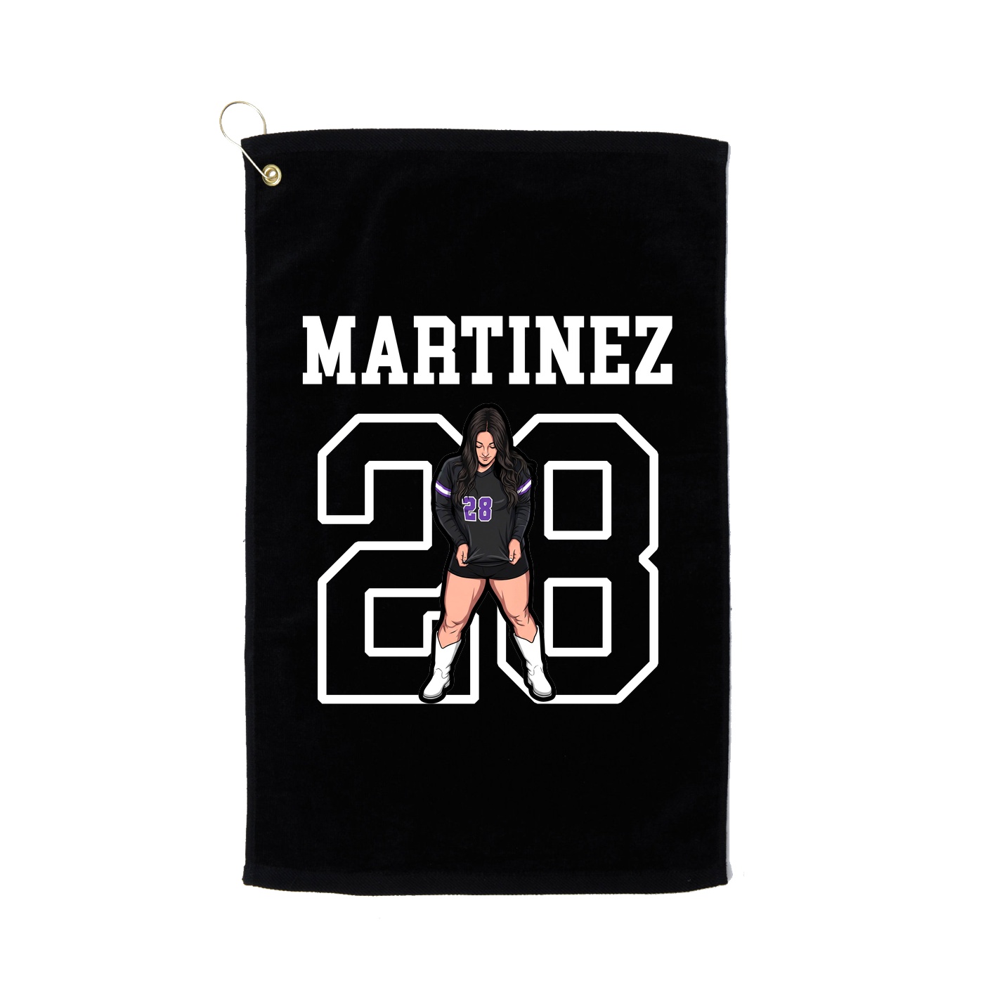 Golf Towel — Shirsey in Black