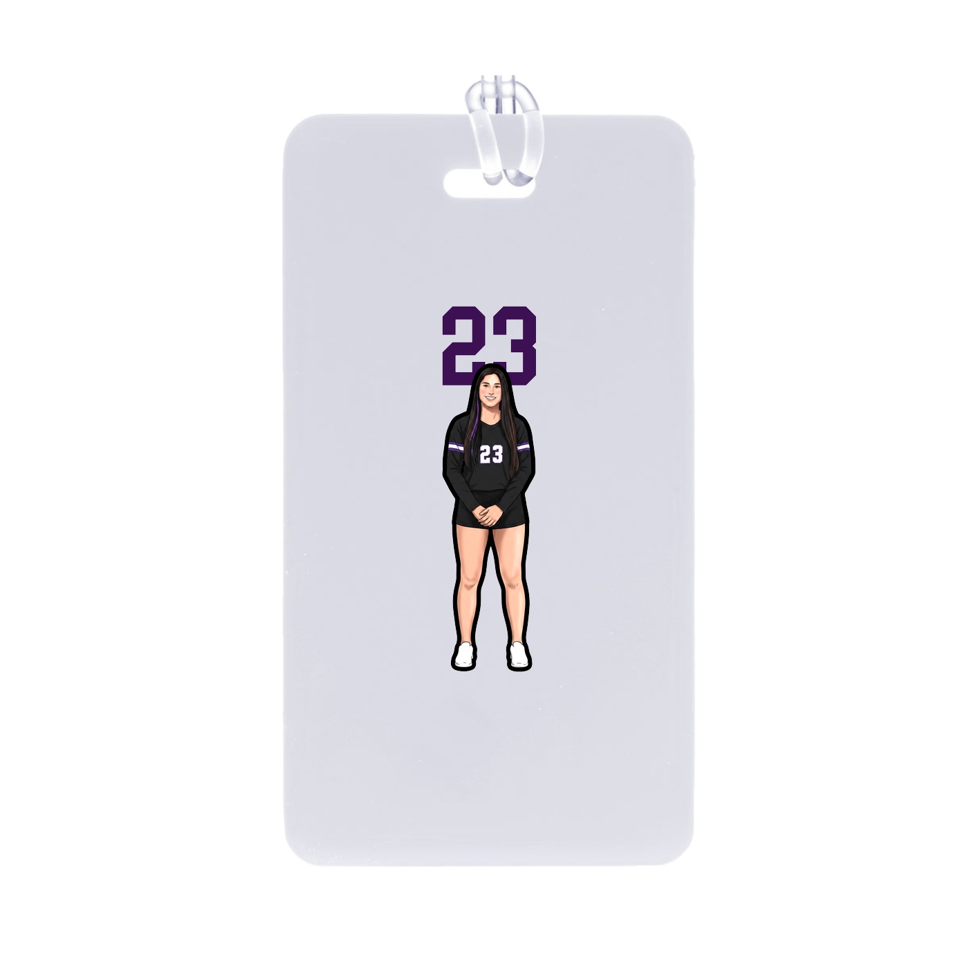 Bag Tag — Number Top in Classic
