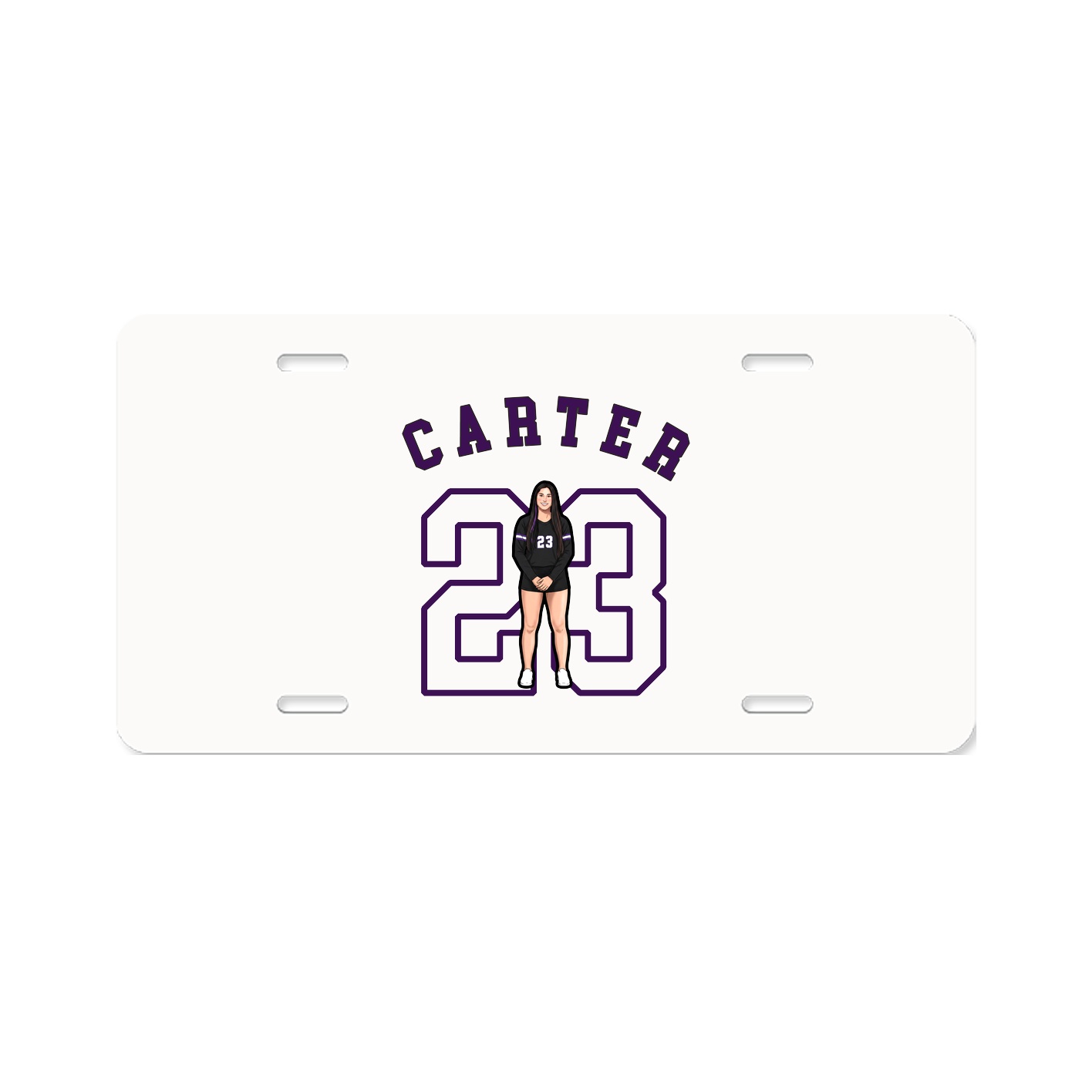 License Plate — Shirsey Arch in Classic