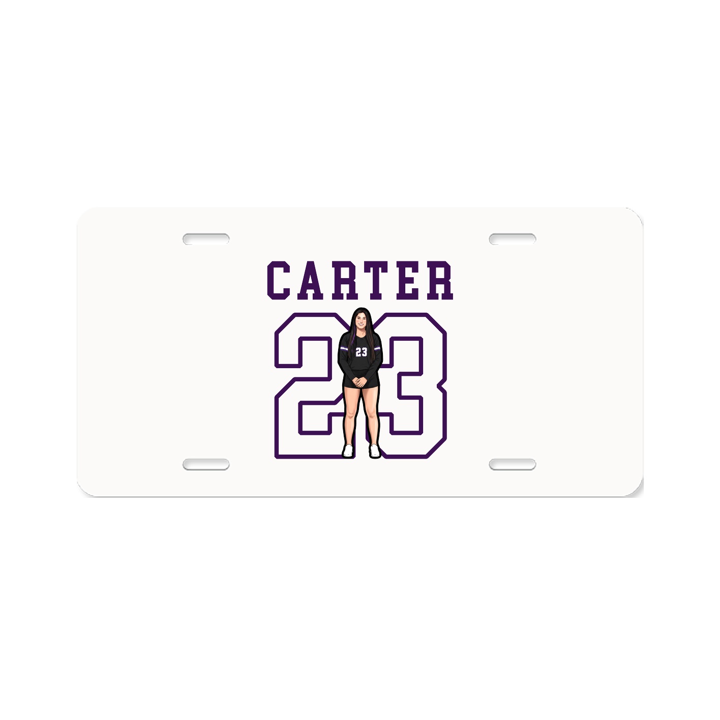 License Plate — Shirsey in Classic