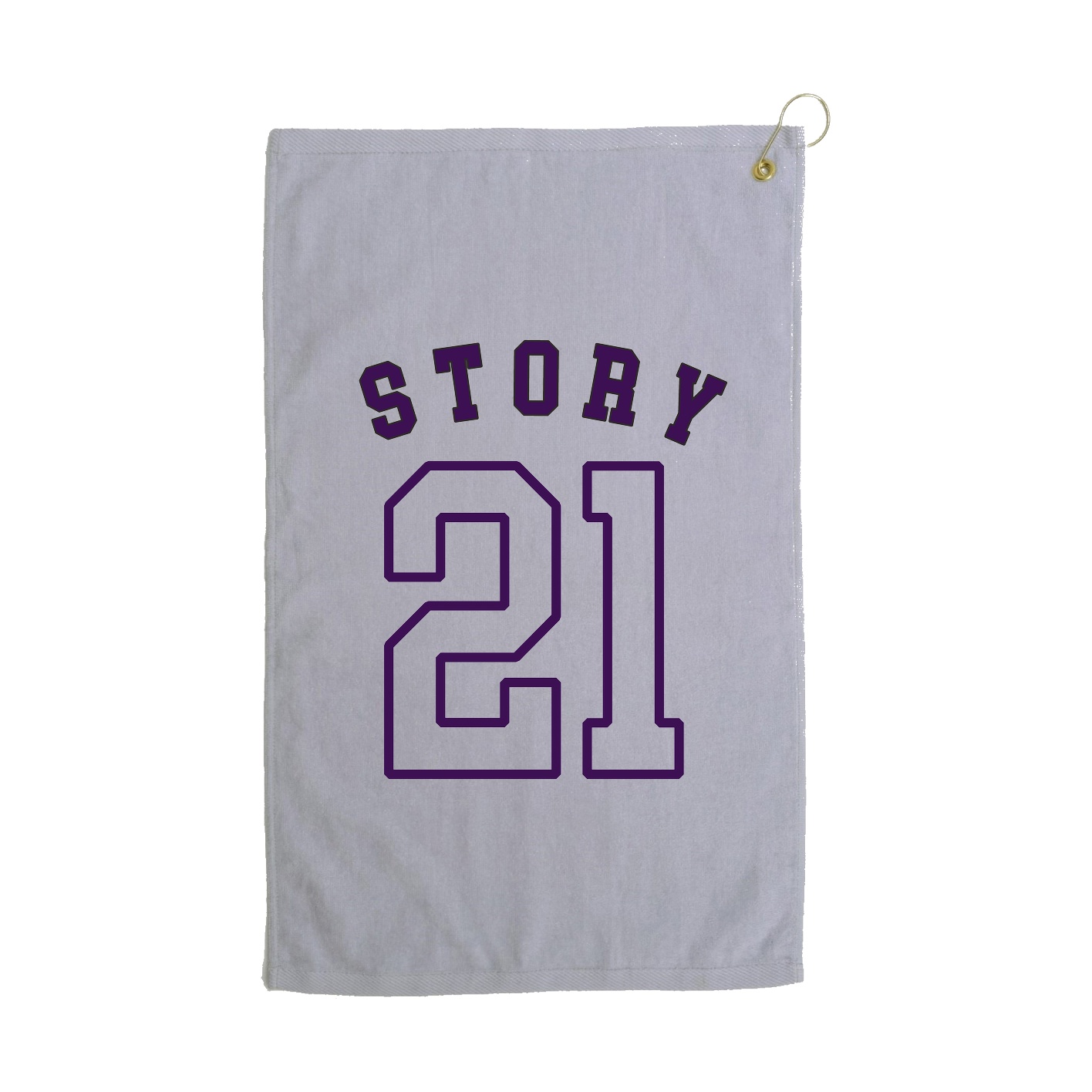 Golf Towel — Shirsey Arch in Grey
