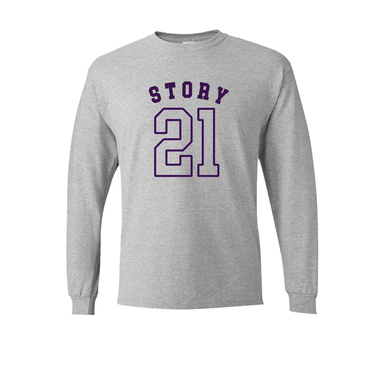 Long Sleeve Tee — Shirsey Arch in Grey