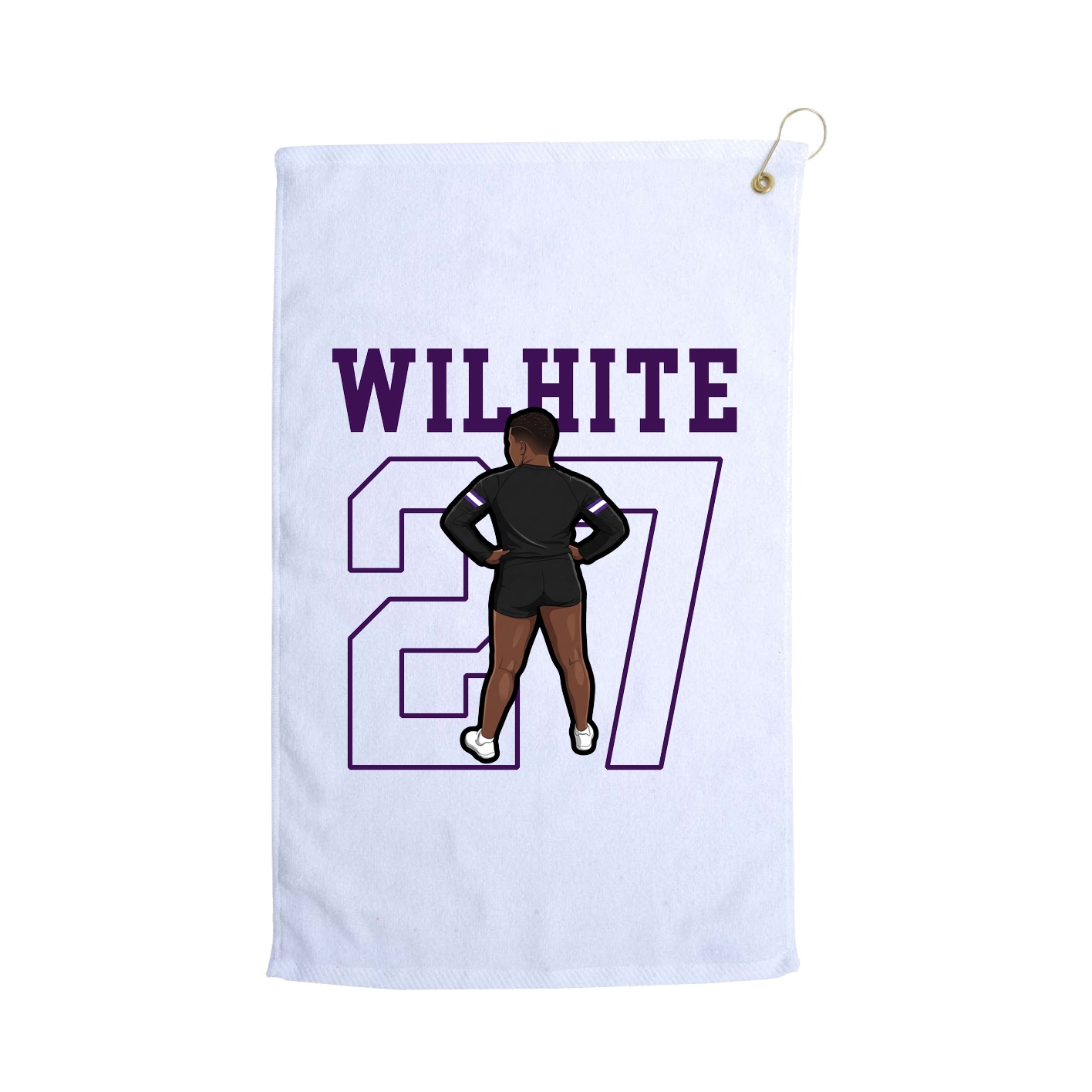 Golf Towel — Shirsey in White