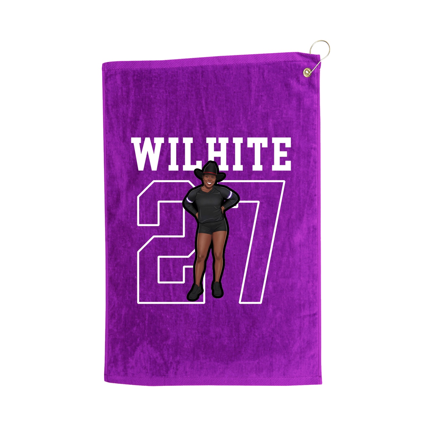 Golf Towel — Shirsey in Purple