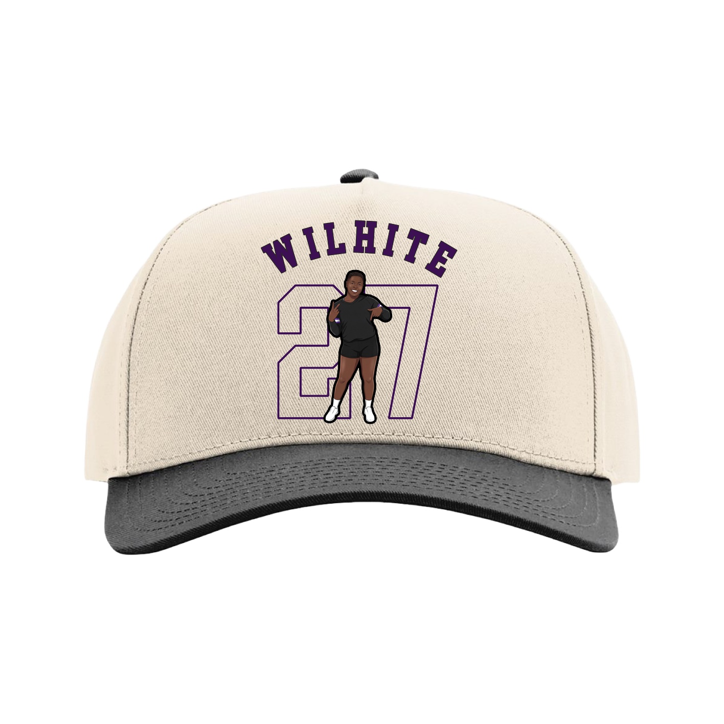 Full Fabric Five-Panel Champ Cap