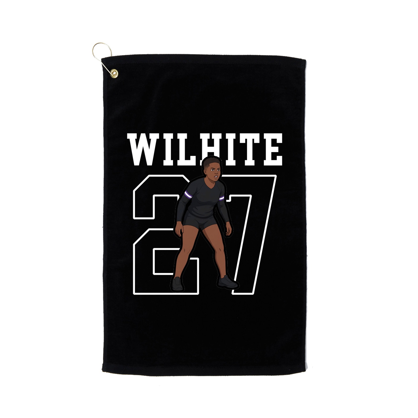 Golf Towel — Shirsey in Black