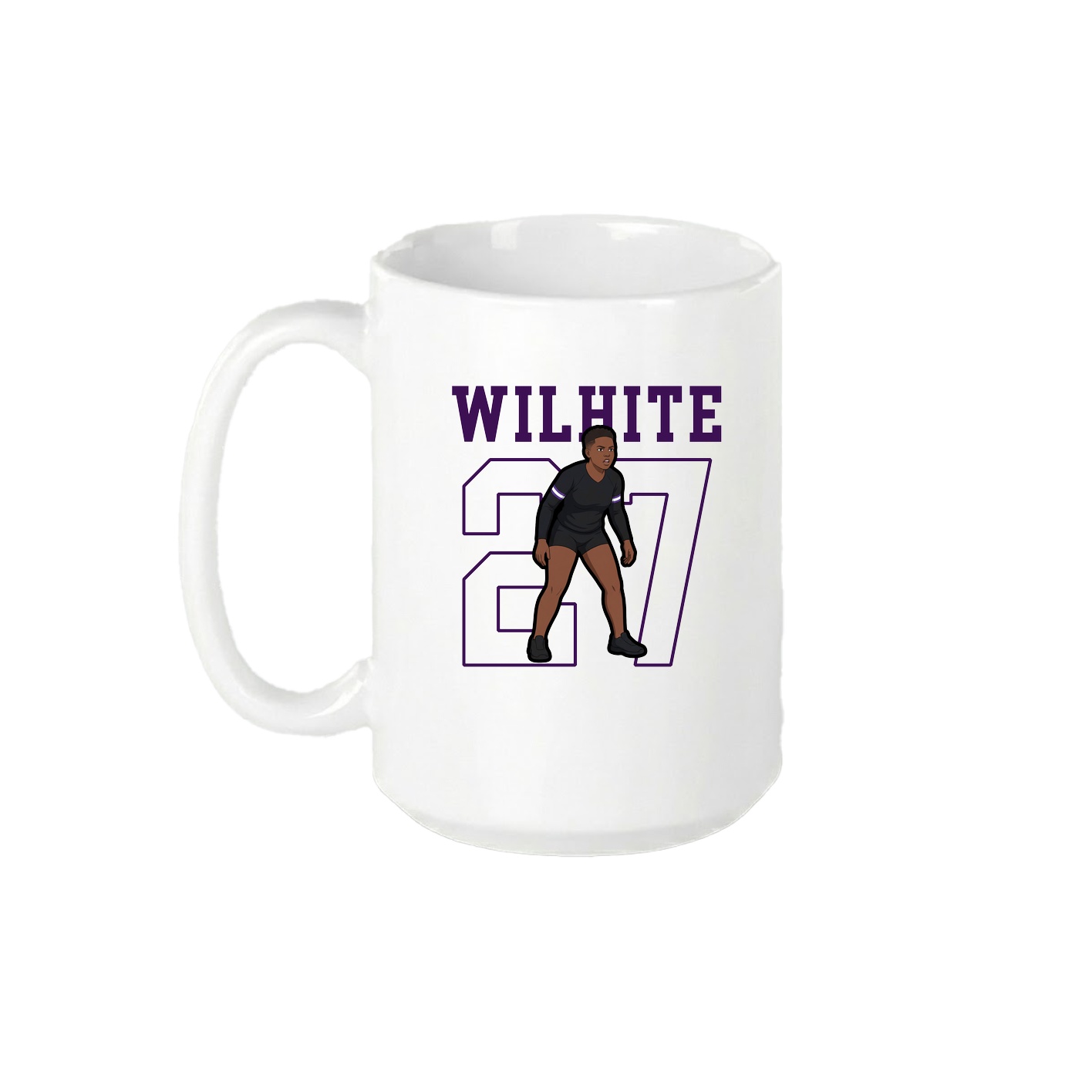 15oz Coffee Mug — Shirsey in White