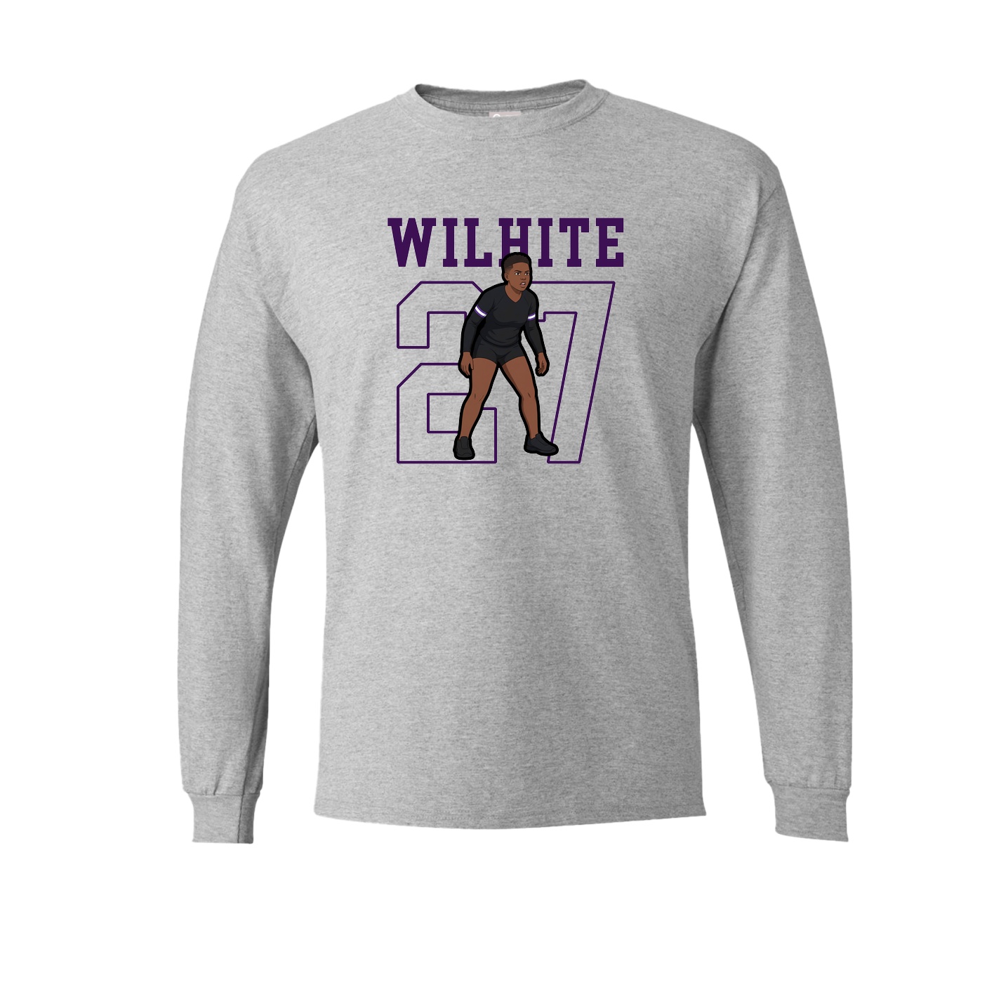Long Sleeve Tee — Shirsey in Grey