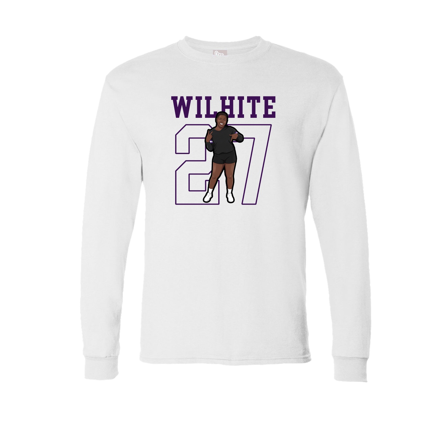 Long Sleeve Tee — Shirsey in White