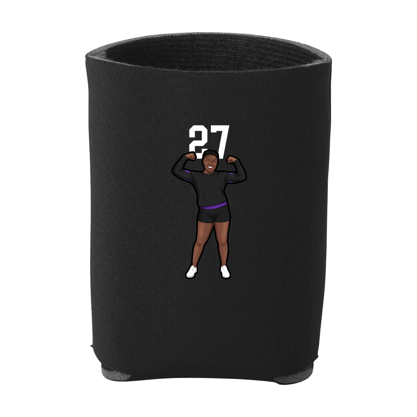 Can Holder — Number Top in Black