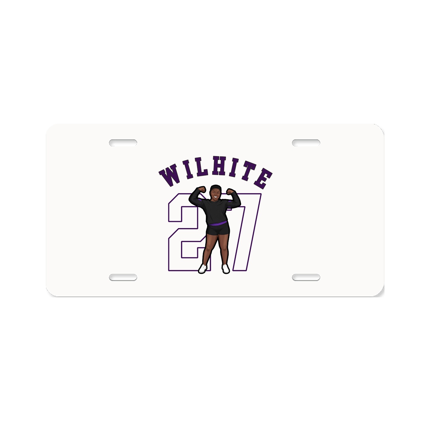 License Plate — Shirsey Arch in Classic