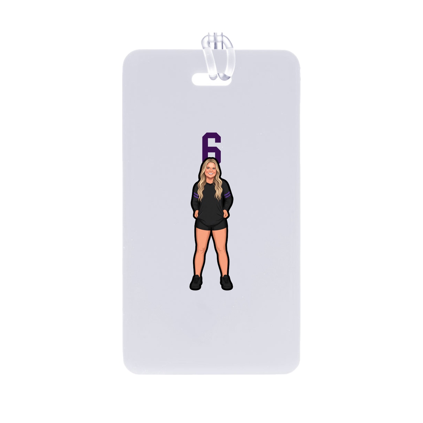 Bag Tag — Number Top in Classic