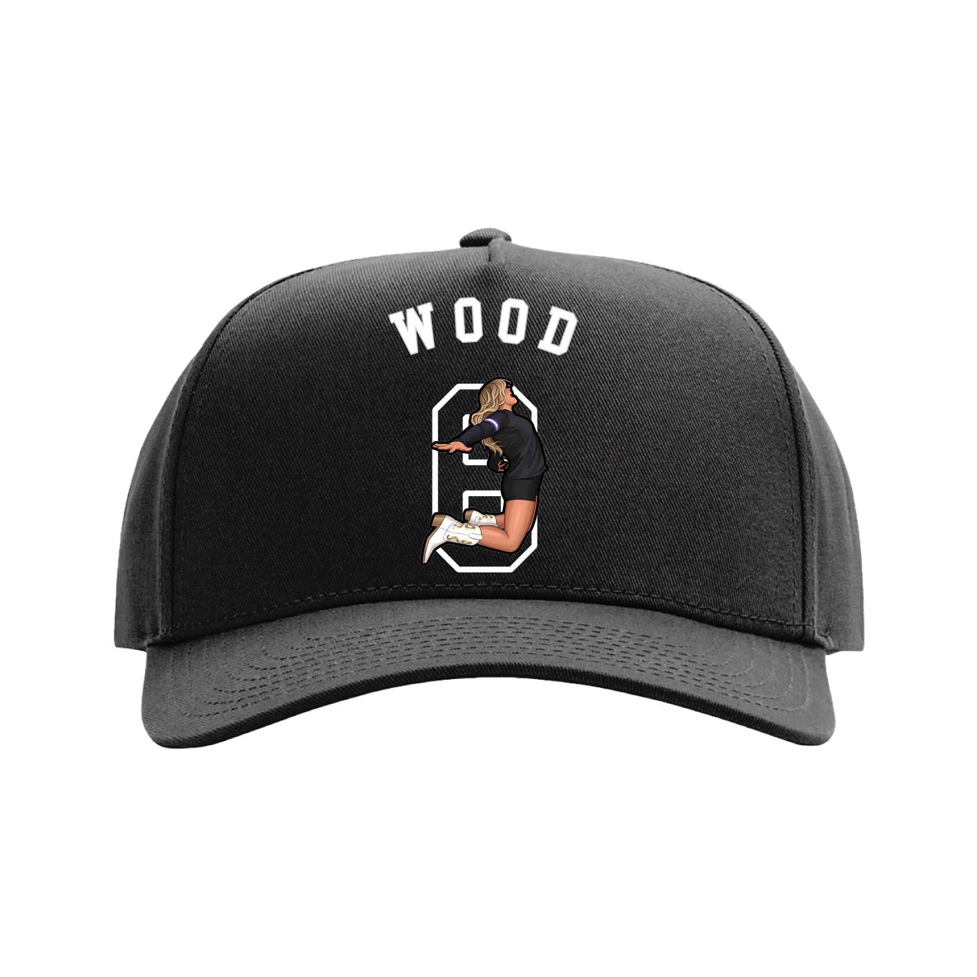 Full Fabric Five-Panel Champ Cap