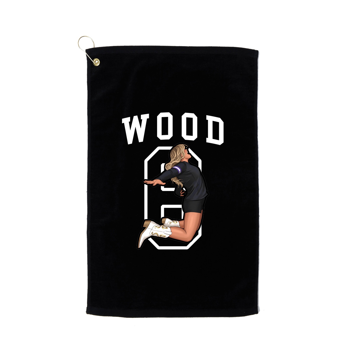 Golf Towel — Shirsey in Black