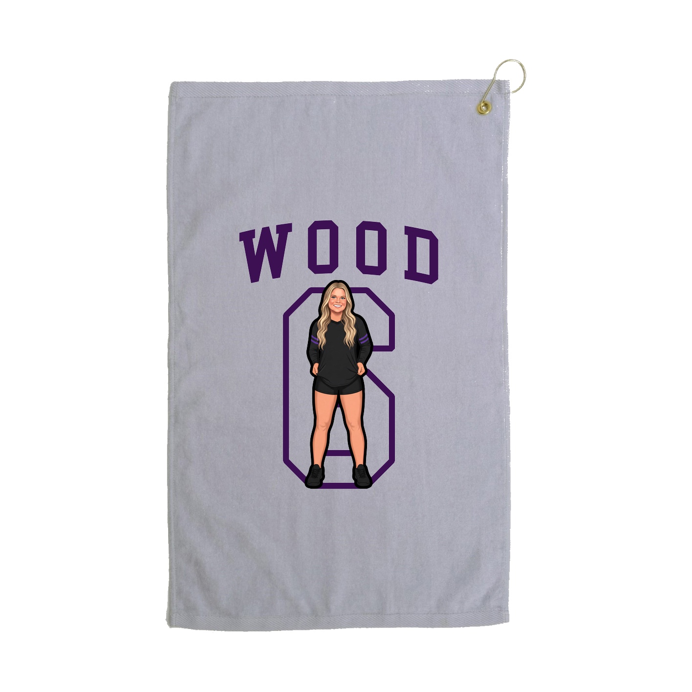 Golf Towel — Shirsey in Grey