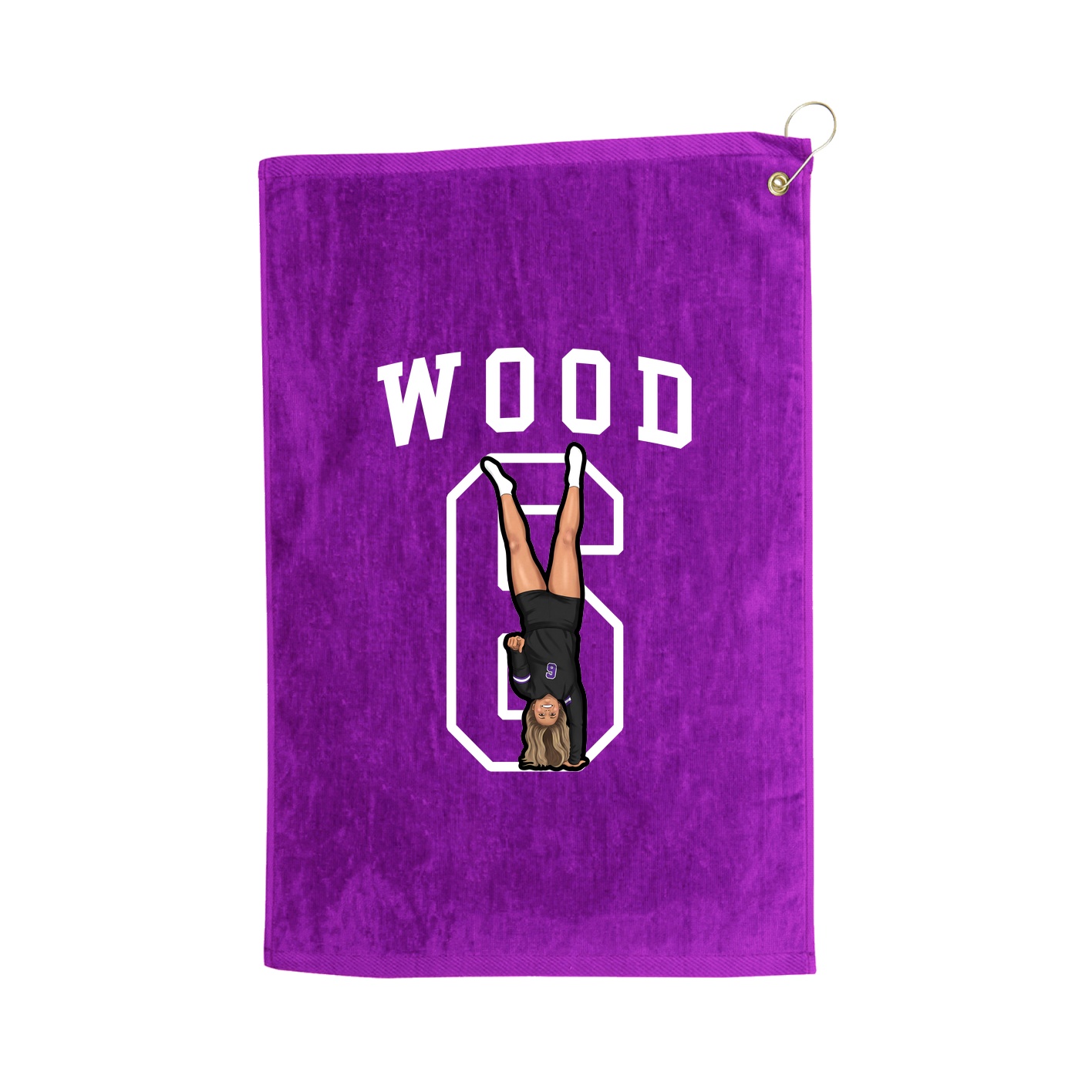 Golf Towel — Shirsey in Purple