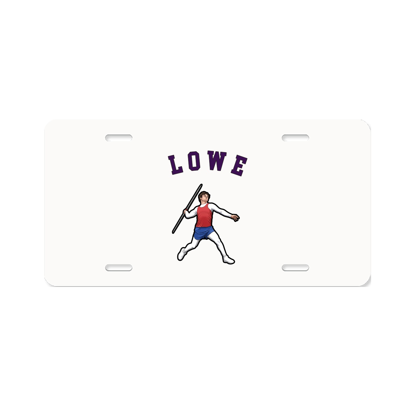 License Plate — Shirsey Arch in Classic