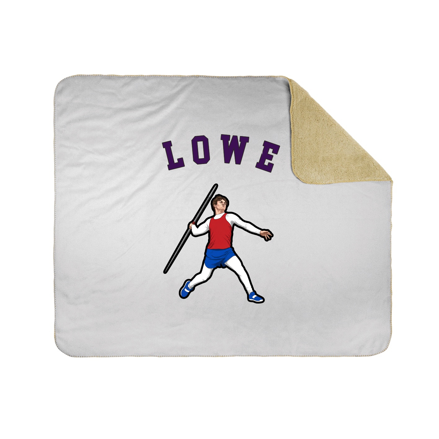 Throw Blanket — Shirsey Arch in White