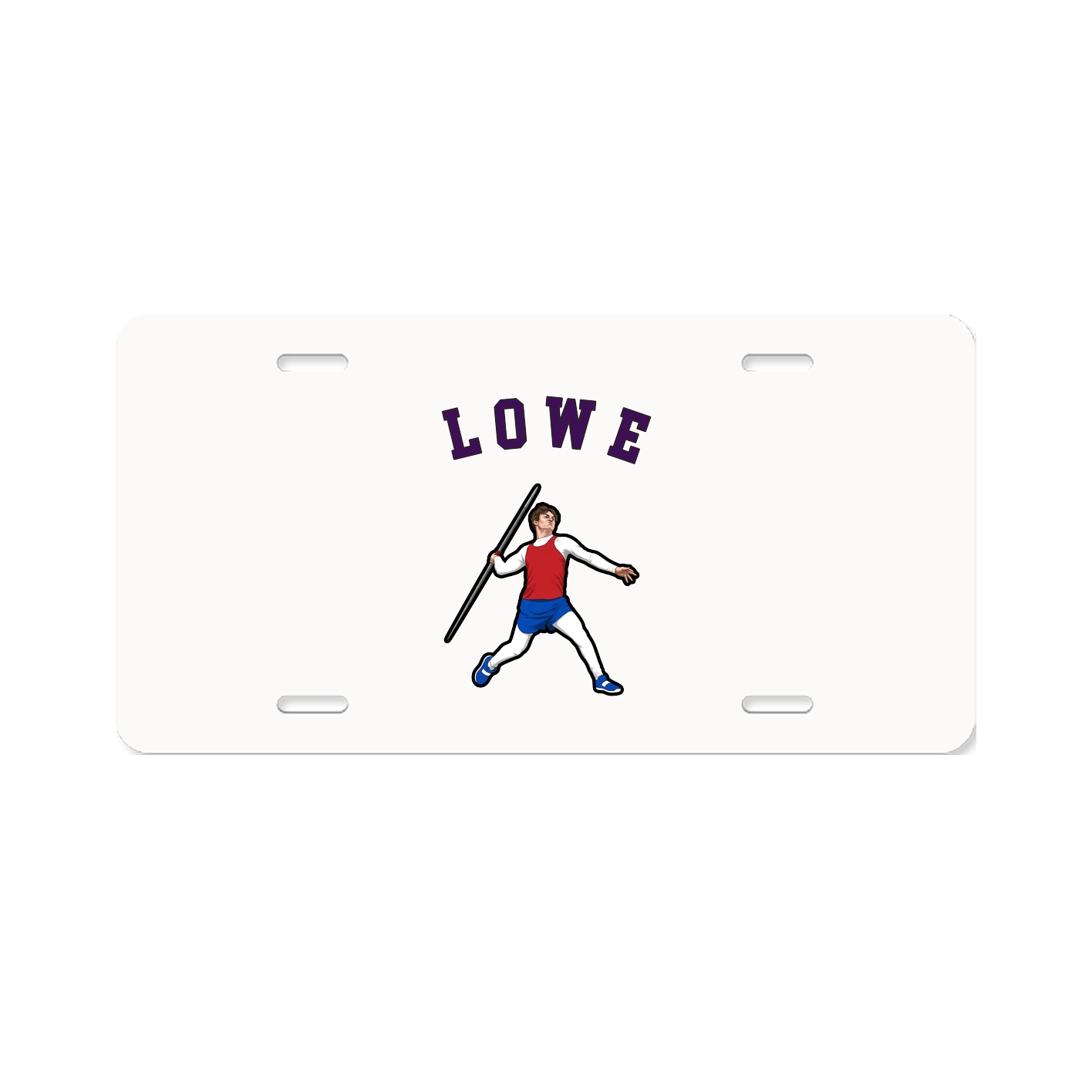 License Plate — Shirsey Arch in Classic