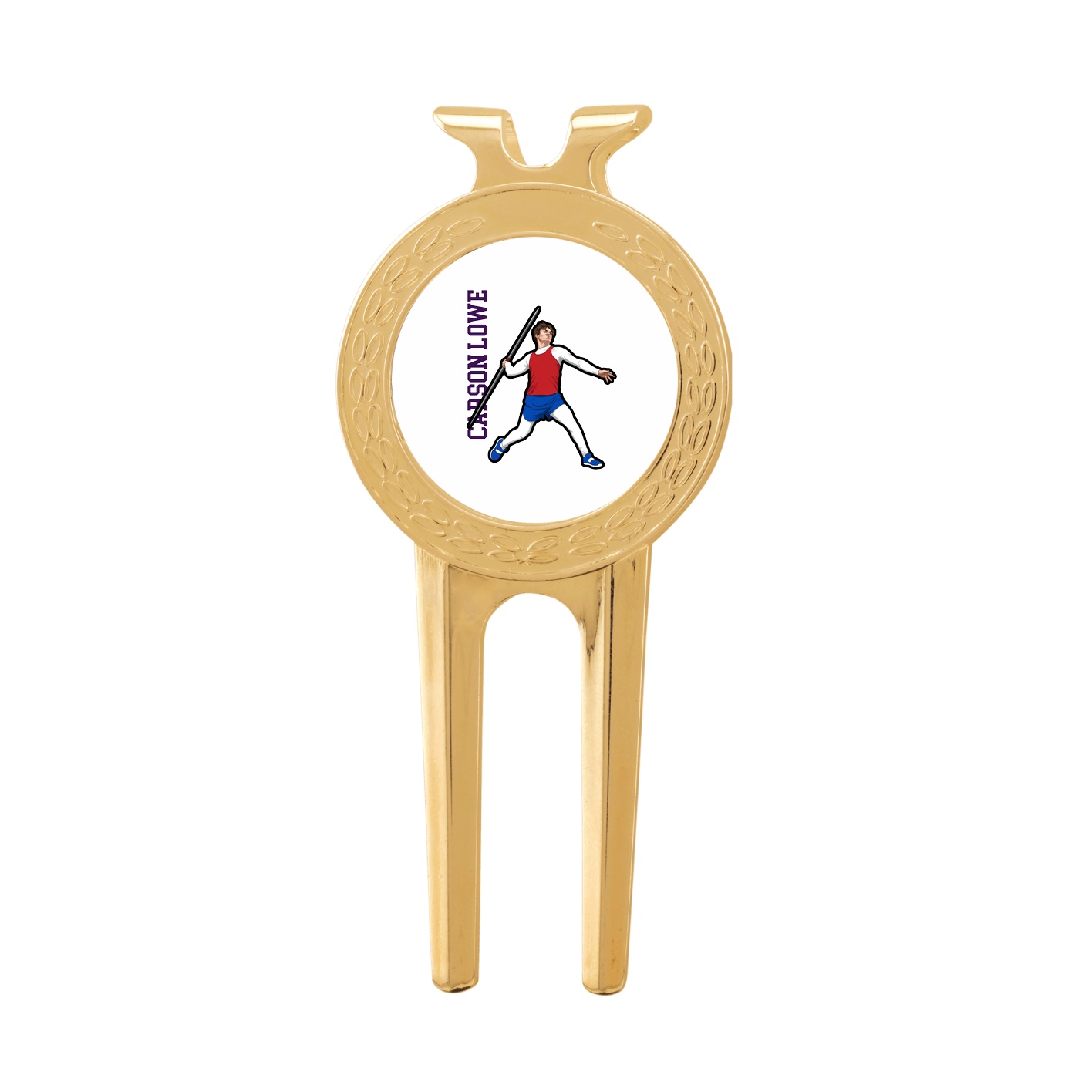 Divot Tool with Ball Marker — Name Vertical in Classic