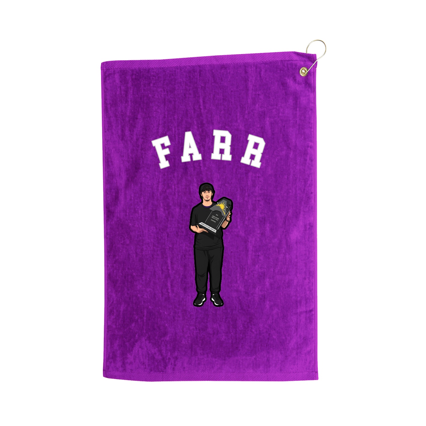 Terry Velour Golf Towel