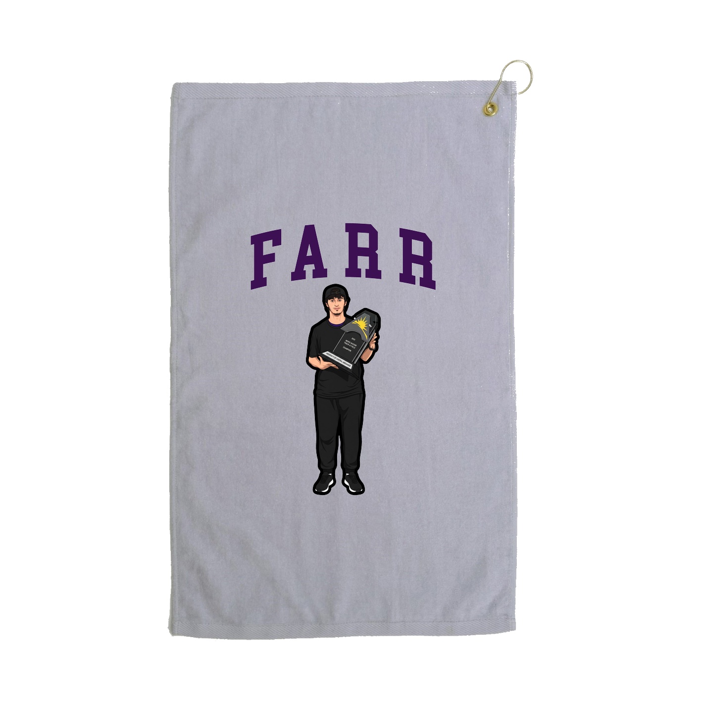 Terry Velour Golf Towel