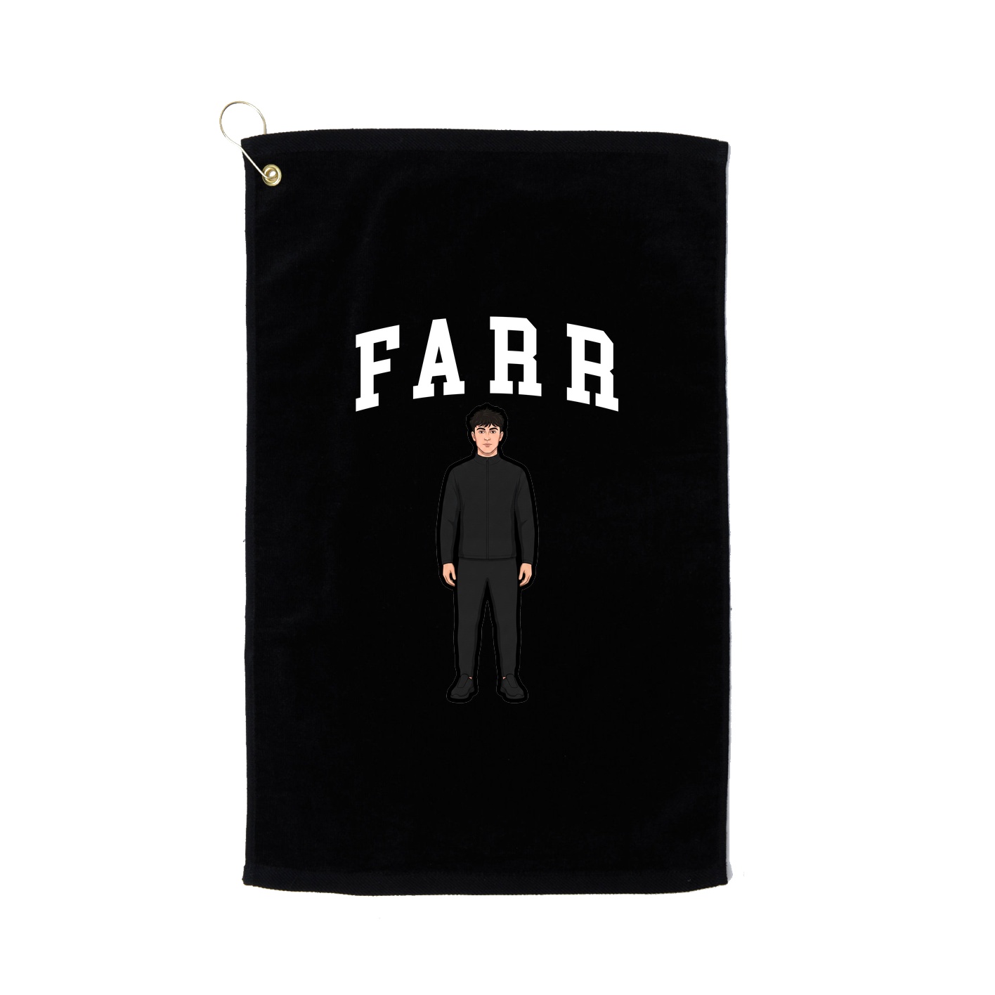 Golf Towel — Shirsey in Black