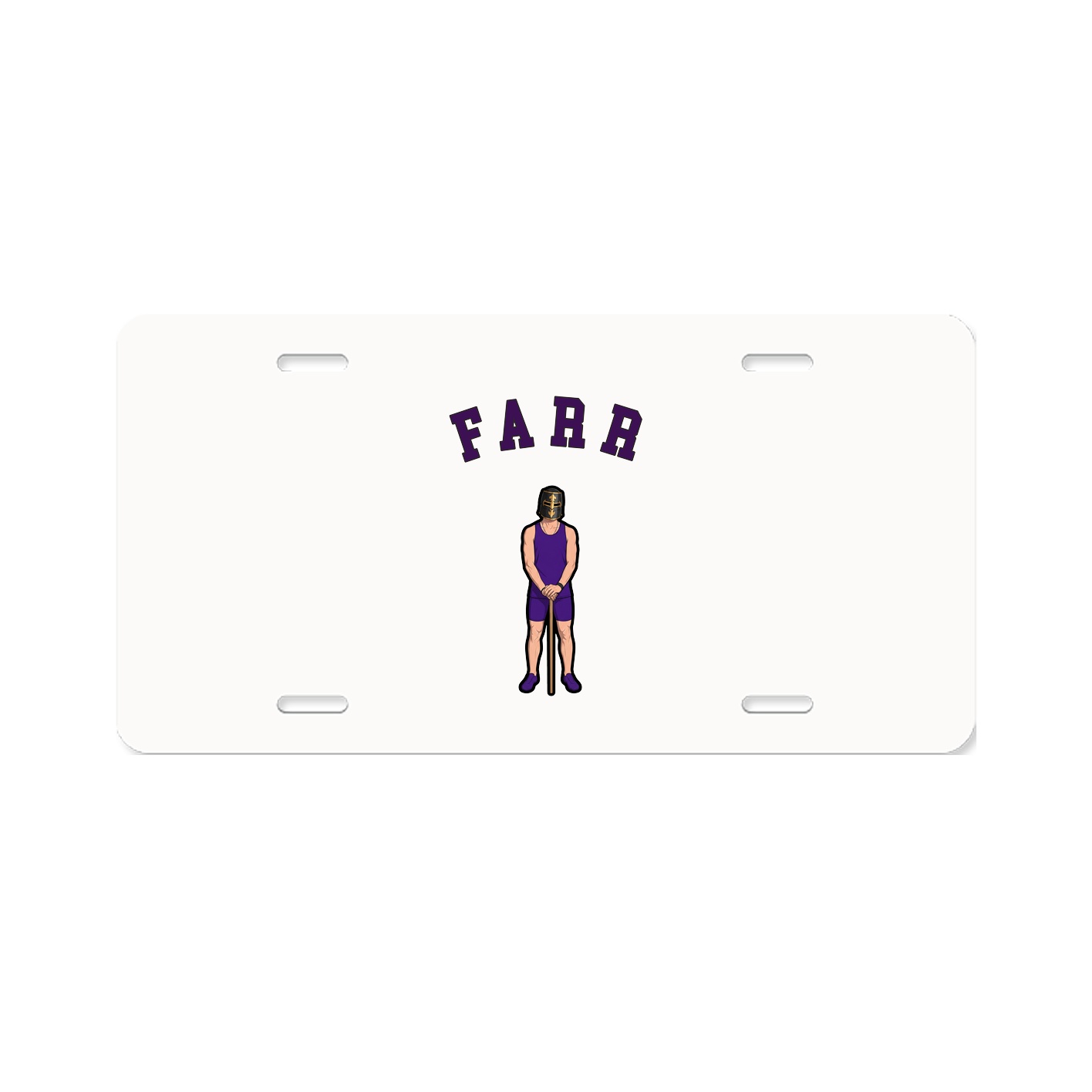 Aluminum License Plate