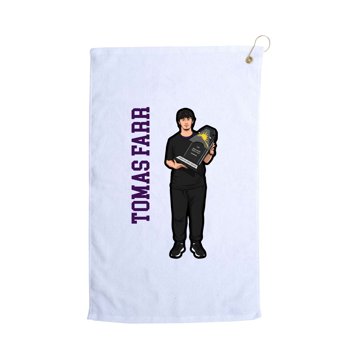 Terry Velour Golf Towel