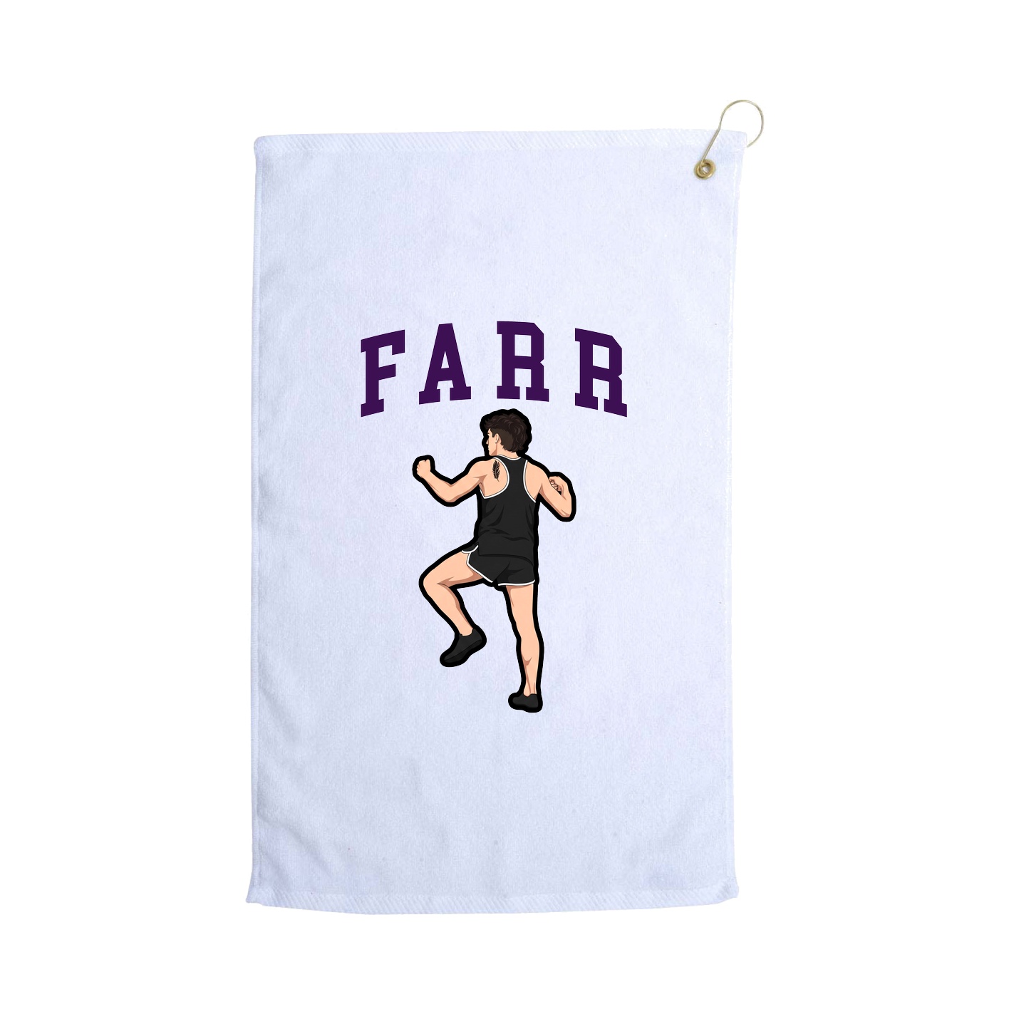 Golf Towel — Shirsey in White