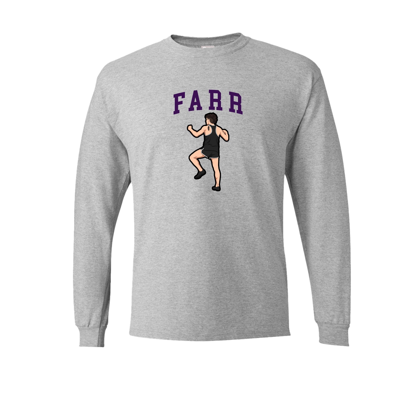 Long Sleeve Tee — Shirsey in Grey