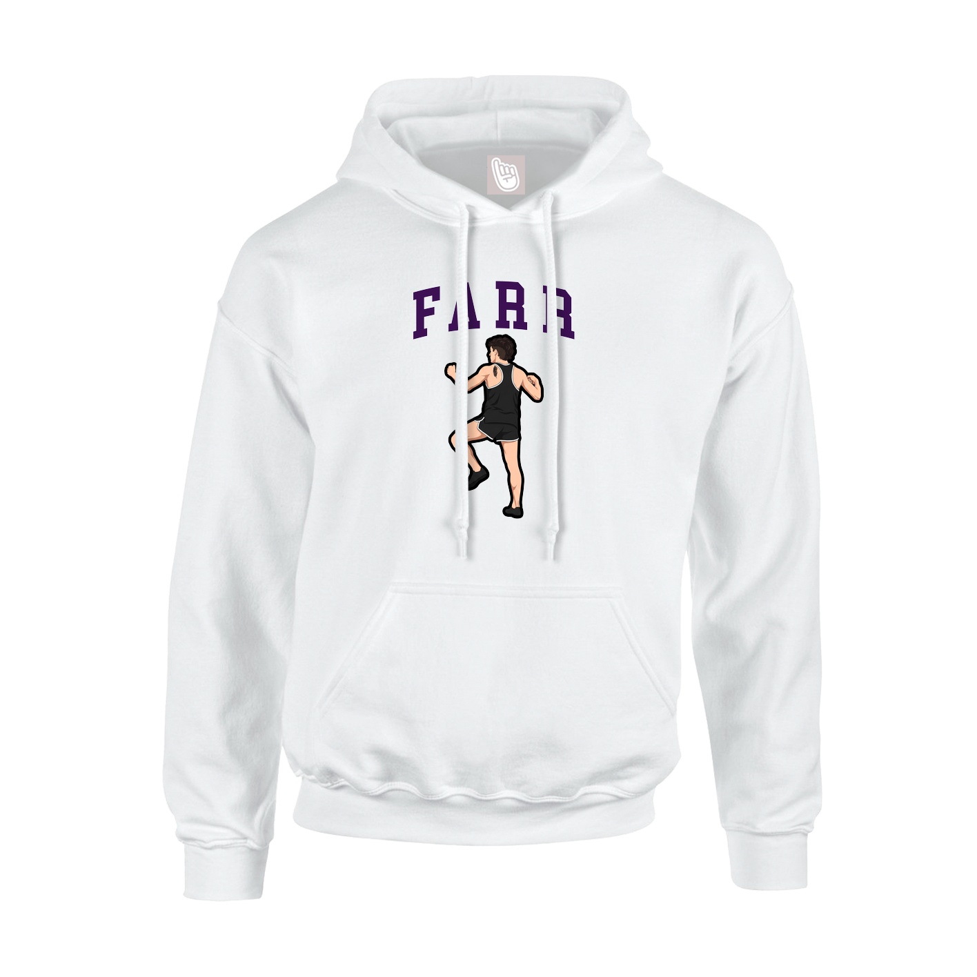 Hoodie — Shirsey in White