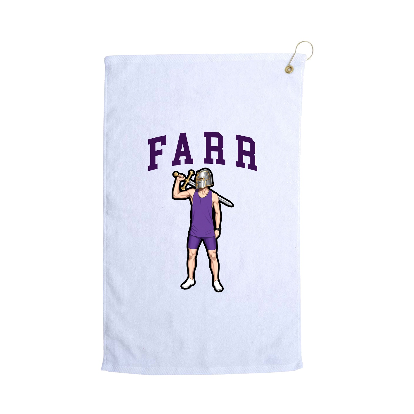 Terry Velour Golf Towel