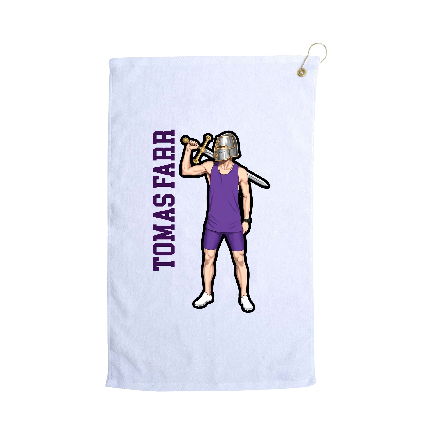 Terry Velour Golf Towel