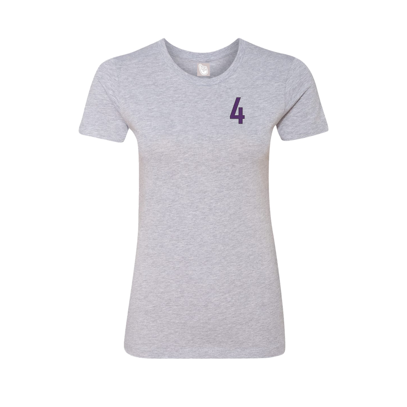 Womens Tee — Front Shirsy in Grey