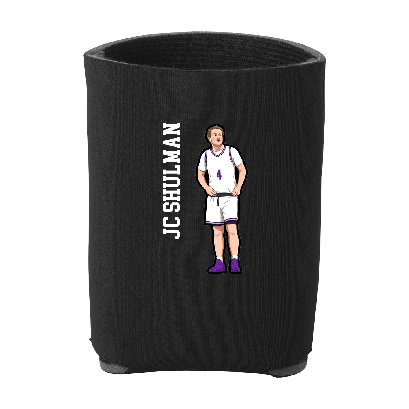 Can Holder — Name Vertical in Black