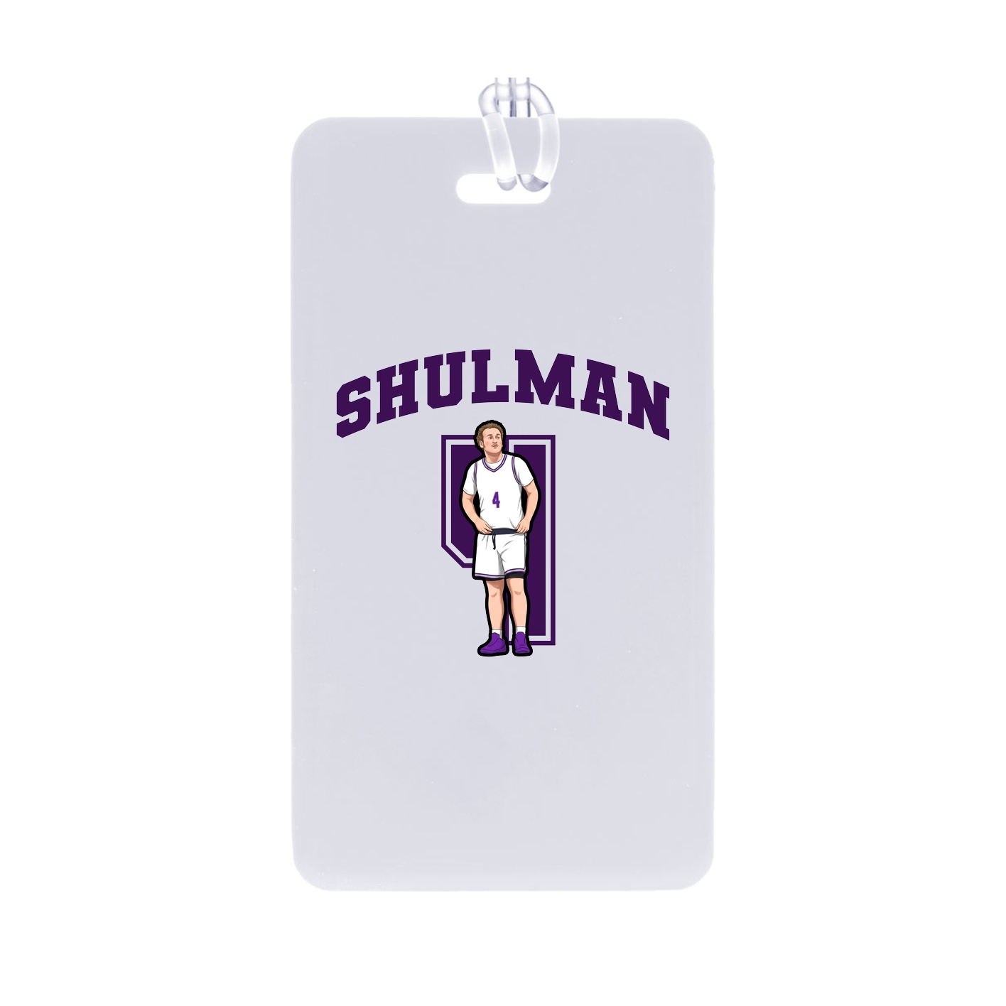 Bag Tag — Number in Classic