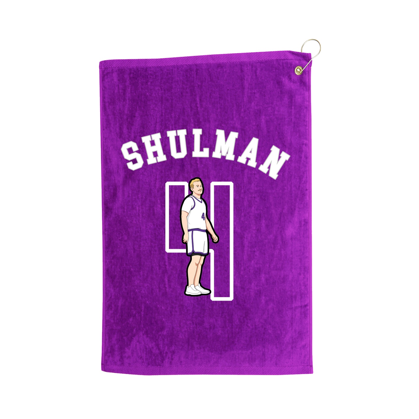 Golf Towel — Shirsey Arch in Purple