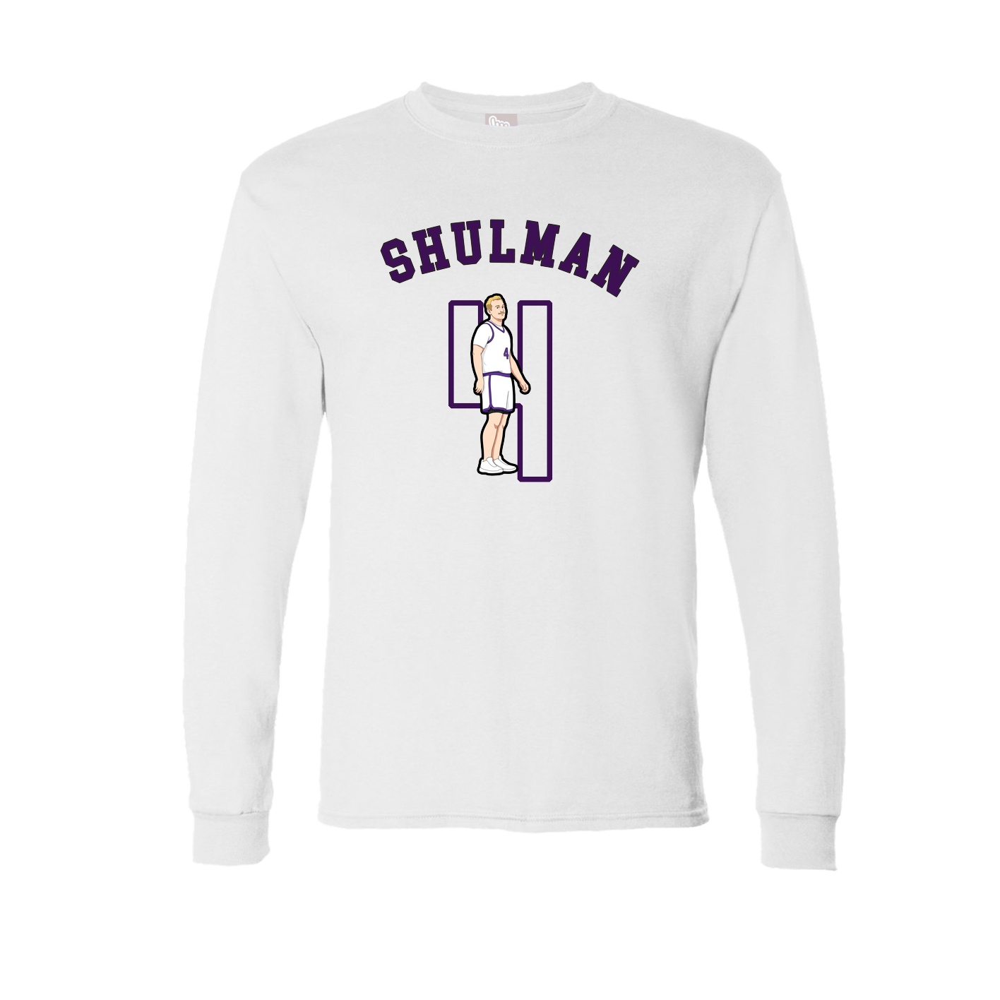 Long Sleeve Tee — Shirsey Arch in White