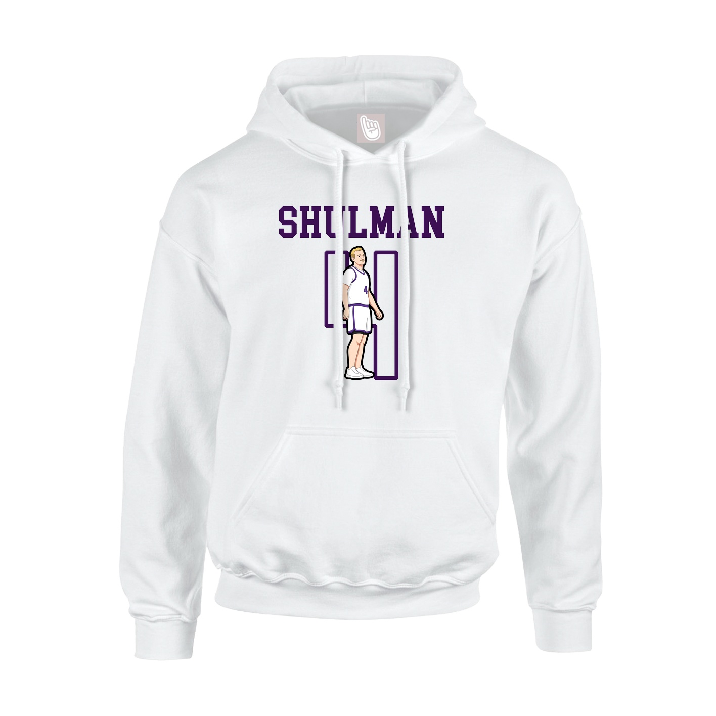 Youth Hoodie — Shirsey in White