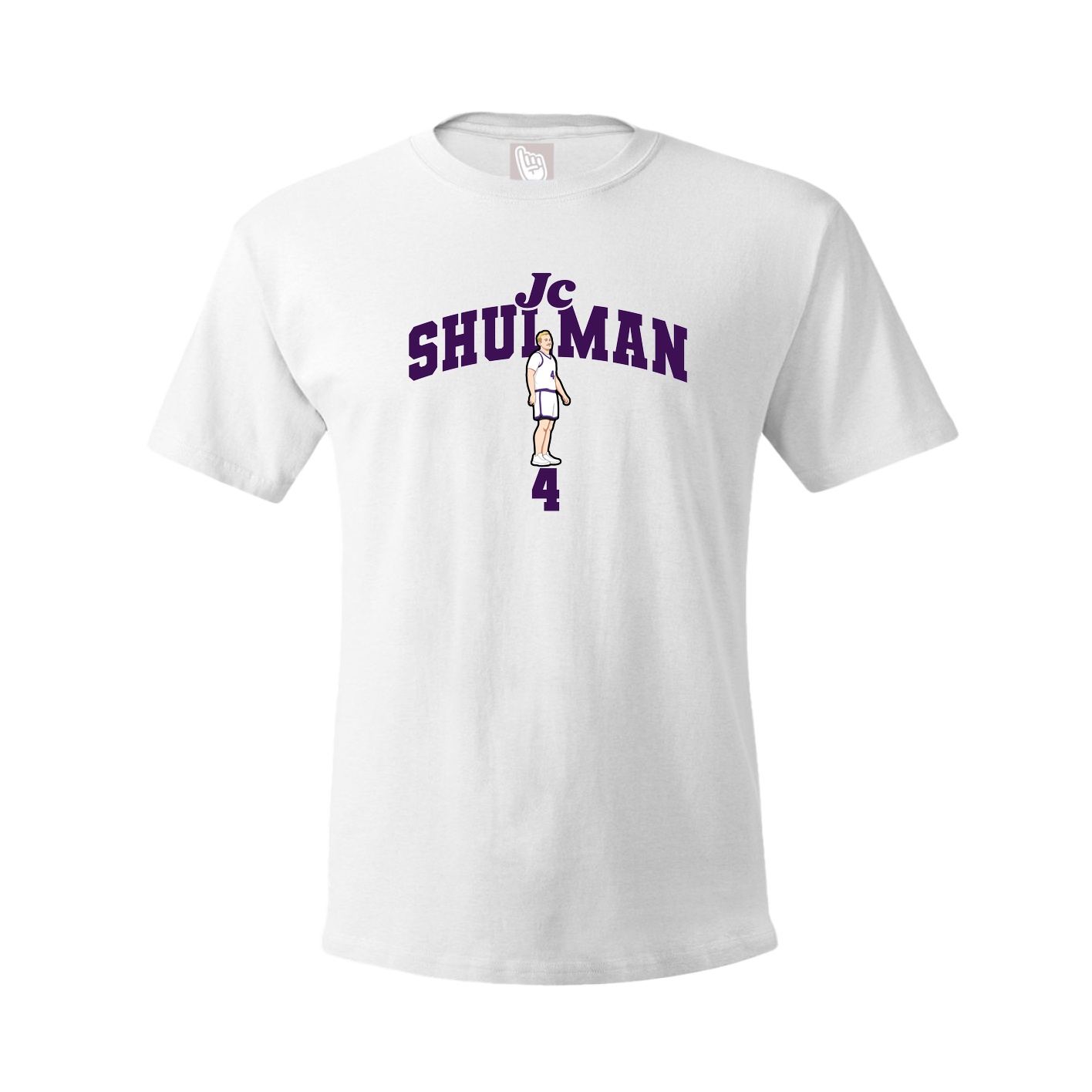 Youth Tee — Signature Arch in White