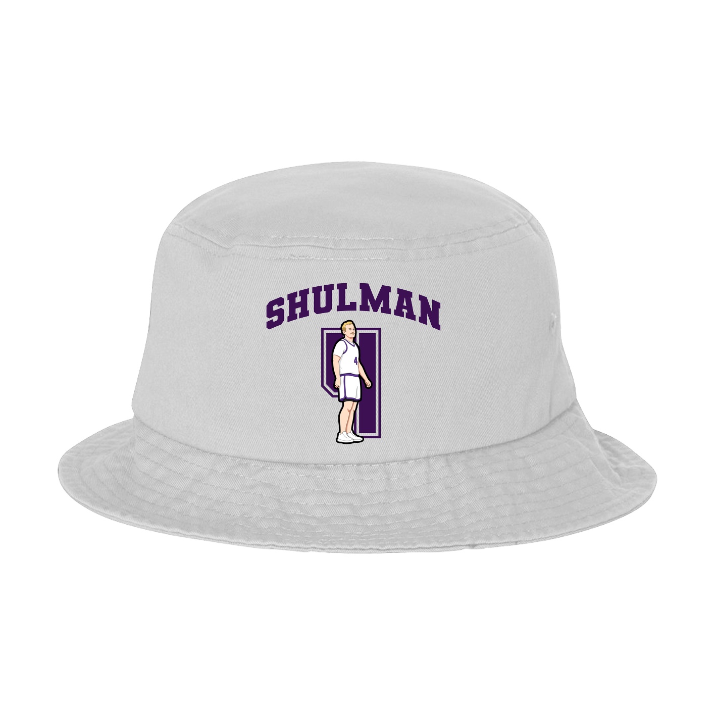 Bucket Cap — Number in White