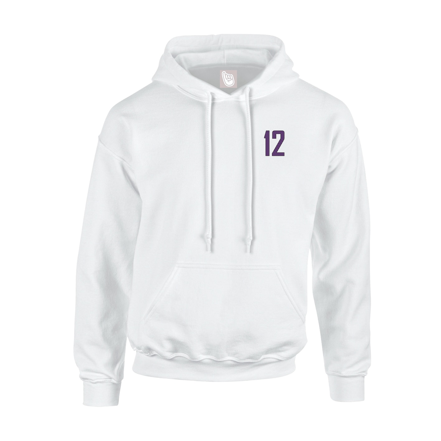 Youth Hoodie — Front Shirsy in White